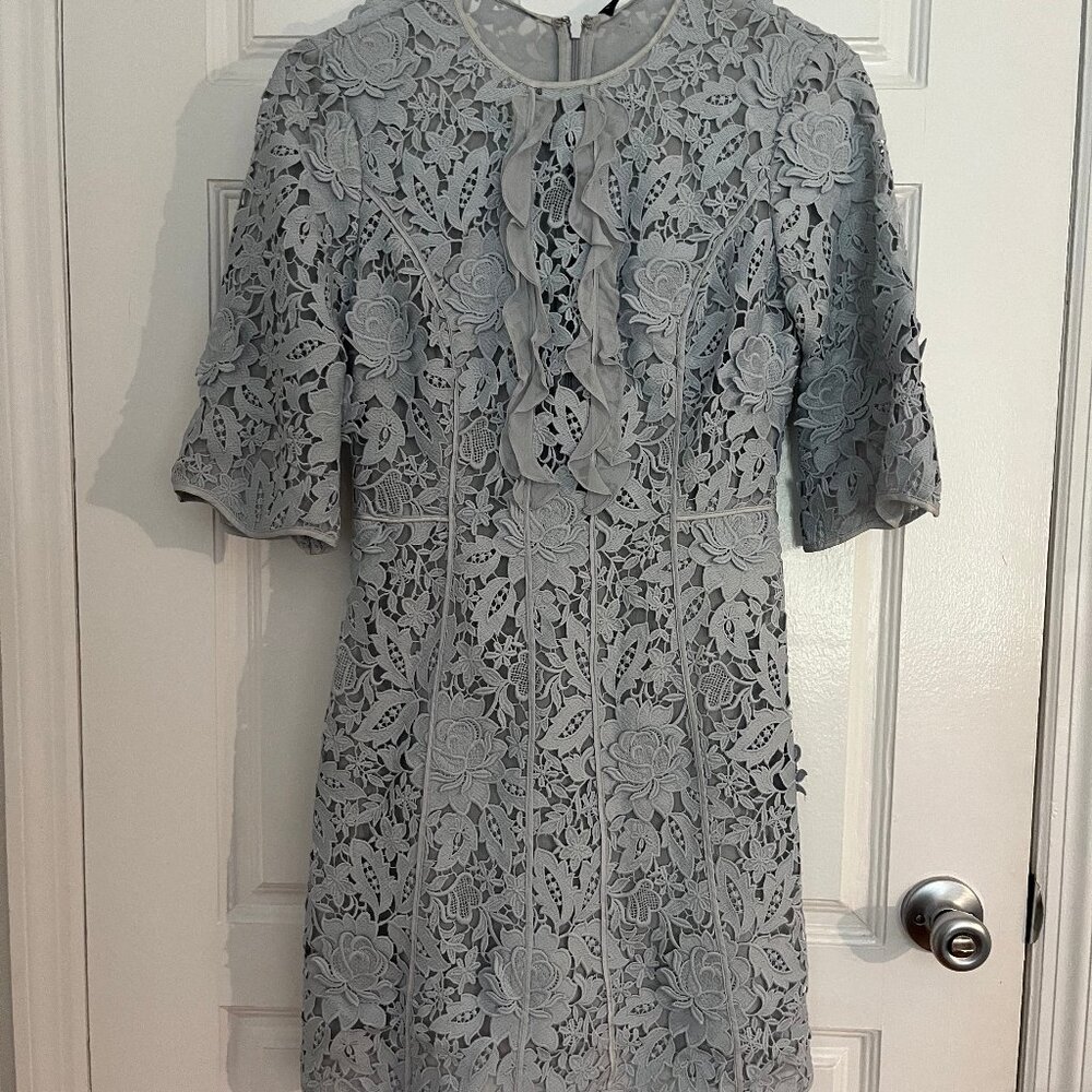 Embroidered elegant and cocktail dress